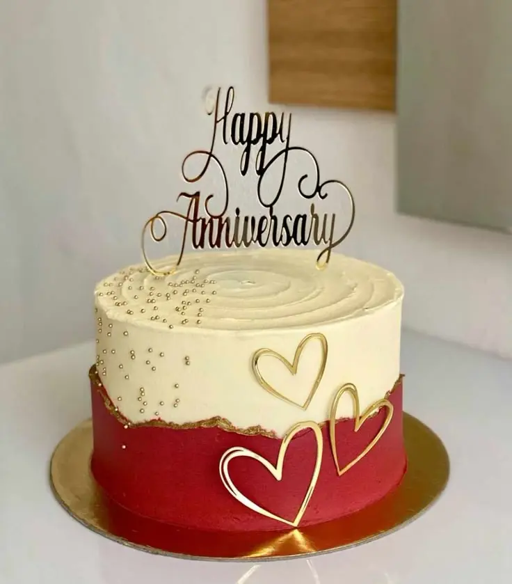 Vanilla Anniversary Cake 500g (500g)