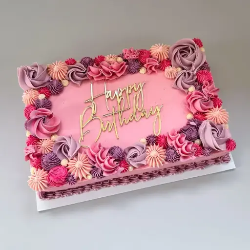 Sheet Vanilla Flavor Cake 