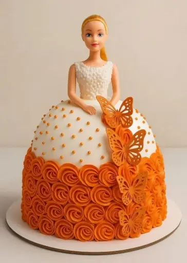 Orange Doll Cake 1kg