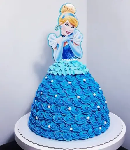 Blue Doll Cake 1kg