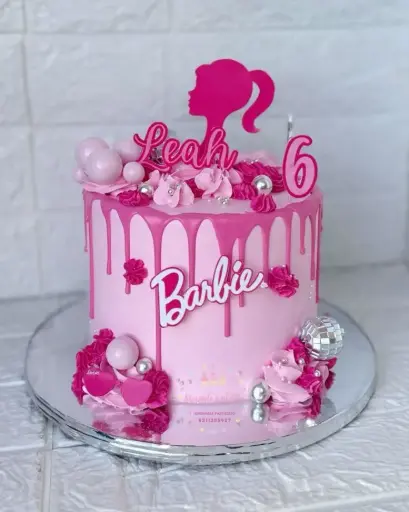 2Barbie theme cake 1KG