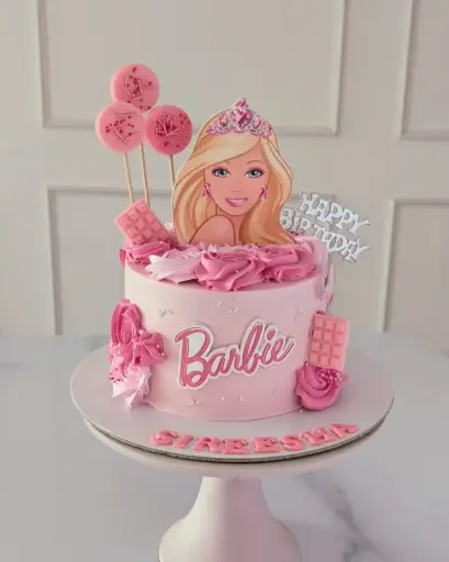 4Barbie theme cake 1KG